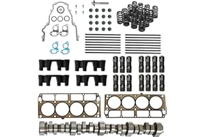 ZIDUASNEB Lifters W/Head Gasket Set E1840P Sloppy Stage 2 Camshaft Kit Fit For Chevrolet Avalanche Silverado Tahoe GMC Yukon Sierra 1999-2013 Gen III/IV LS 4.8 5.3 Vortec Trucks V8