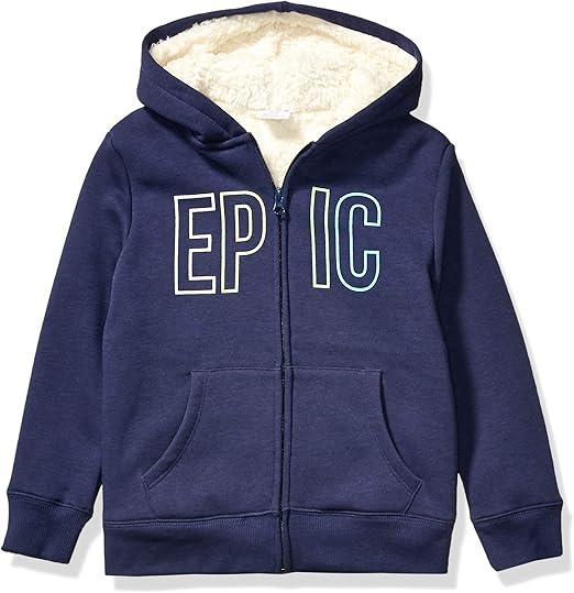kids sherpa hoodie