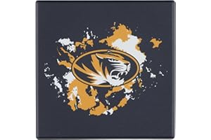 The Memory Company | Licensed NCAA 4-Pack Team Logo Ceramic Blast Coaster Set