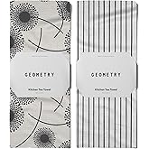 GEOMETRY Kitchen Tea Towels - Quick Dry Microfiber Dish Towels for Kitchen Linen Breeze, 18" x 30" 2 Pack