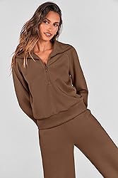 PRETTYGARDEN Womens 2 Piece Outfits Half Zip