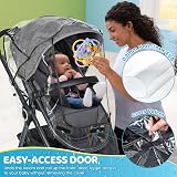 Orzbow Universal Rain Cover for Pushchair with Window EVA 0.2mm Thick view 2