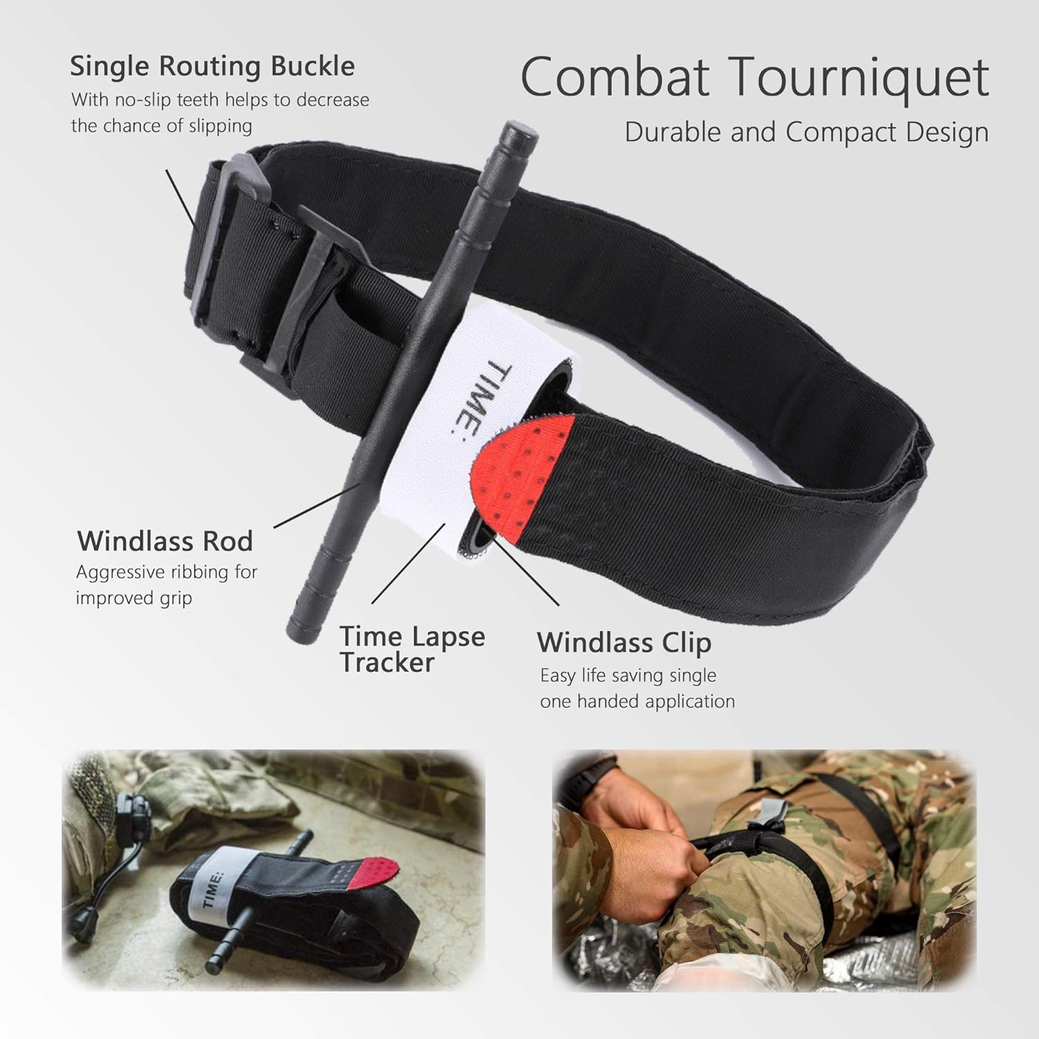 TOUROAM IFAK Molle Trauma Kit- Emergency Survival First Aid Kit, Military Tachtical Admin Pouch EMT, Bug Out Bag Camping Gear Supplies Hiking Car : Sports & Outdoors