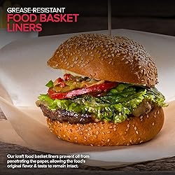 Stock Your Home 12 x 12 Grease Proof Deli Wrappers