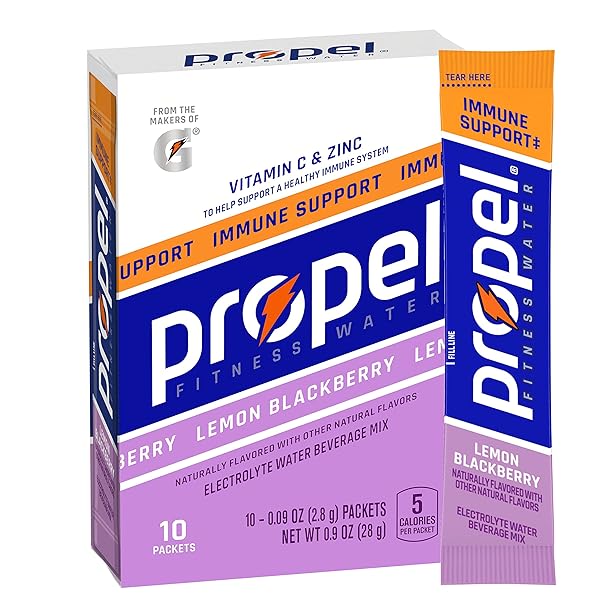 PROPEL IMMUNE SUPPORT POWDER LEMON BLACKBERRY