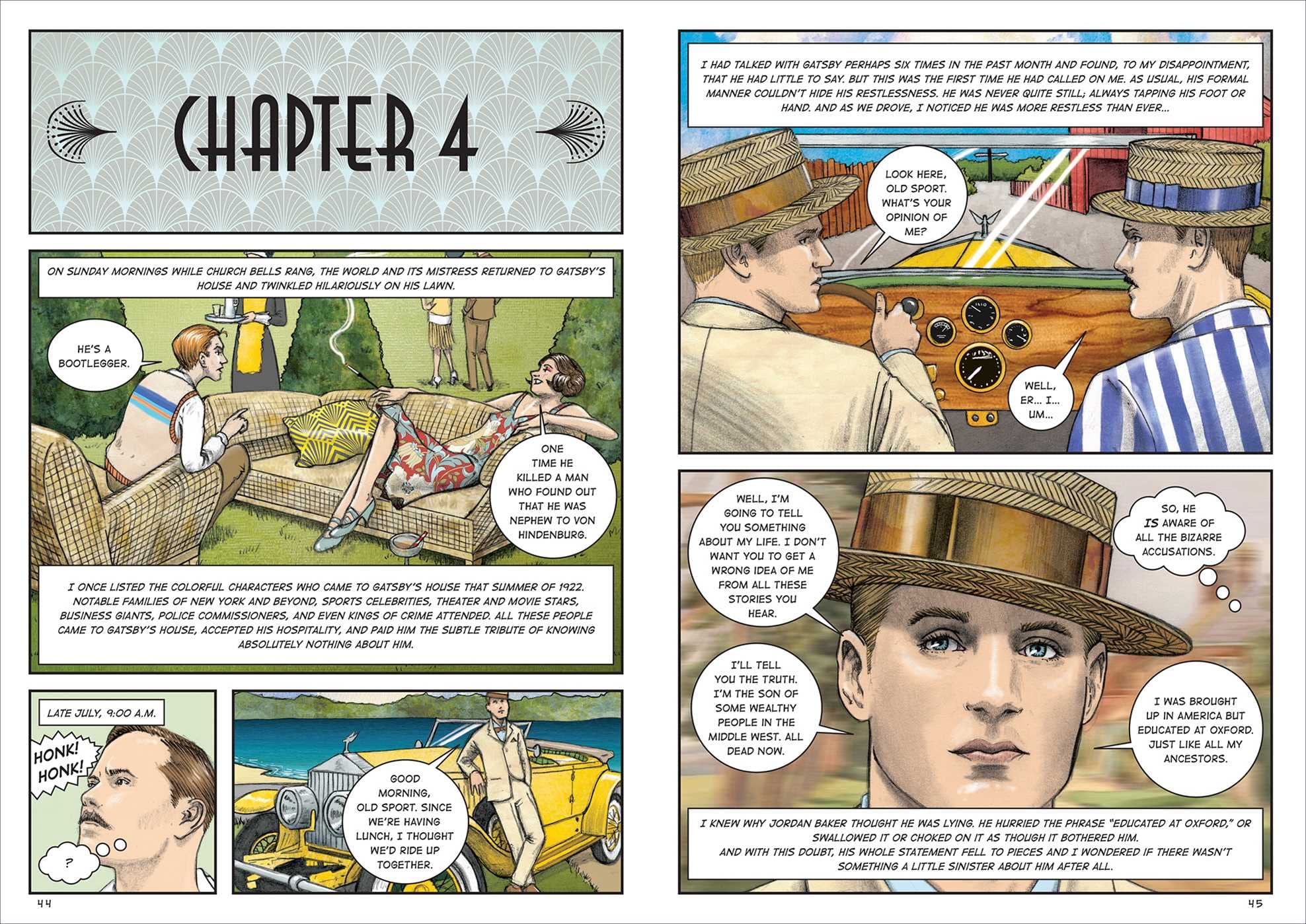 The Great Gatsby: A Graphic Novel (Graphic Classics)