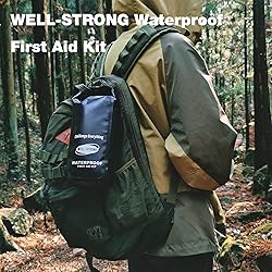WELL-STRONG Waterproof First Aid Kit Roll Top Boat