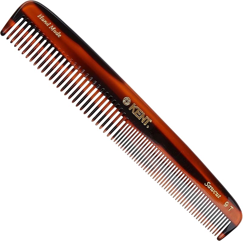 KENT 9 T Handmade Comb Detangling Coarse Fine Hair Men Women