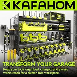 KAFAHOM Power Tool Organizer with Charging
