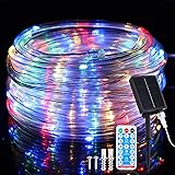 WIND STAR Solar Rope Lights Outdoor, 72FT 200 LED