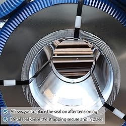Zonon Open (Snap-in) Seals for 1/2" Strap Width
