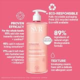 SVR Topialyse 24h Hydrating Gel Wash 1L for Dry Sensitive Skin view 5