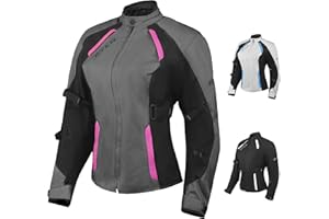 BYKR Womens Motorcycle Jacket For Women Ladies Motorsports Enduro Biker Adventure CE Armored Powersports Protective Jackets