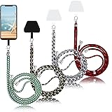 Weewooday 4 Pcs Phone Lanyard Crossbody Phone Strap