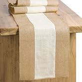 Letjolt Burlap Table Runner - 72" Long Natural Jute Runner With Light Color Edge For Rustic Decor 7 thumbnail image