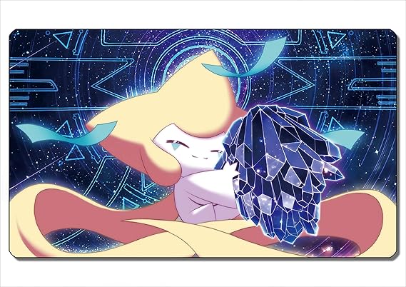 Amazon Co Jp ポケットモンスター プレイマット マウスパット Tcg万能 ジラーチ 萌え美少女 カードゲーム ザイズ60ｘ35 ホビー 通販
