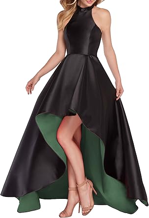 asymmetrical cocktail evening dress