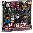 PIGGY Action Figure 6 Pack - Six 3.5" Articulated Buildable Toys with Exclusive MiniToon Figure, 9 Accessories, Series 2, Includes DLC