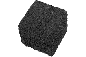 VICASKY Natural Volcanic Stone Aromatherapy for Diffuser Black Lava Rock Cube Home Office Desk Decor