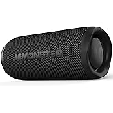 Monster Bluetooth Speaker, Wireless Portable Outdoor Bluetooth Speakers, 40W True Wireless Stereo IPX8 Waterproof, Dual Pairi