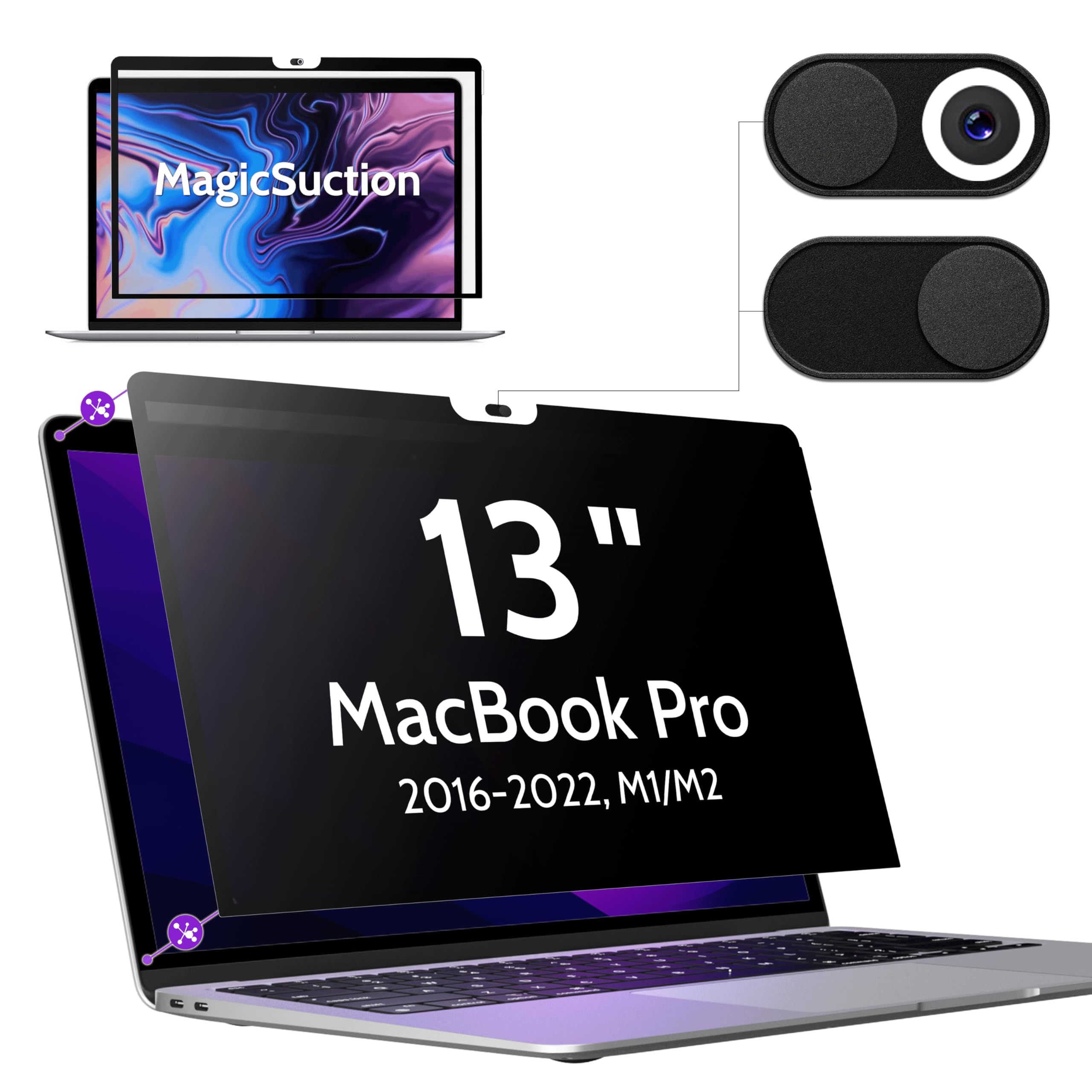 Peslv Privacy Screen for MacBook Pro 13 In