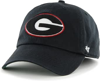 black georgia bulldogs fitted hat