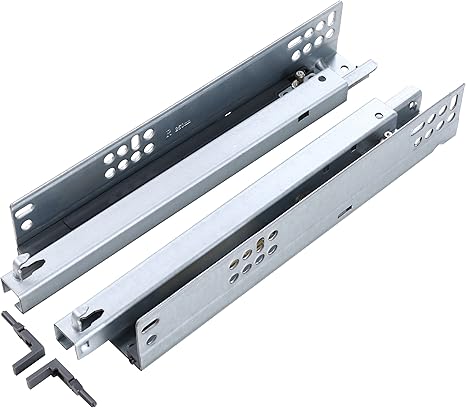 Sdpawa Concealed Drawer Slides 10 Inch Mute Damping Buffer Soft