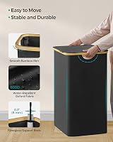 SONGMICS 150L Laundry Basket with 3 Compartments Lid 60x38.5x70.5 cm view 7