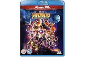 Avengers Infinity War [Blu-ray 3D] [2018] [Region Free] [3D Blu-ray]