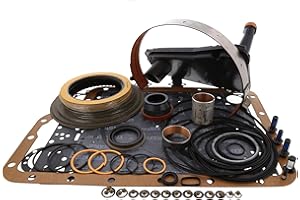 TRANSPARTS WAREHOUSE Compatible With: Ford E4OD 4WD Transmission Overhaul Rebuild Less Steel Level 2 Kit 1989-1995