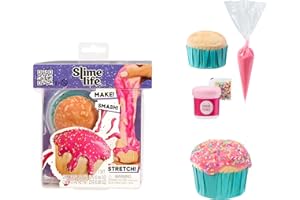 Slime Life Cupcake DIY Slime Kit - Unboxing Ingredients to Make, Smash, and Stretch Your Food Slime, Ages 8+