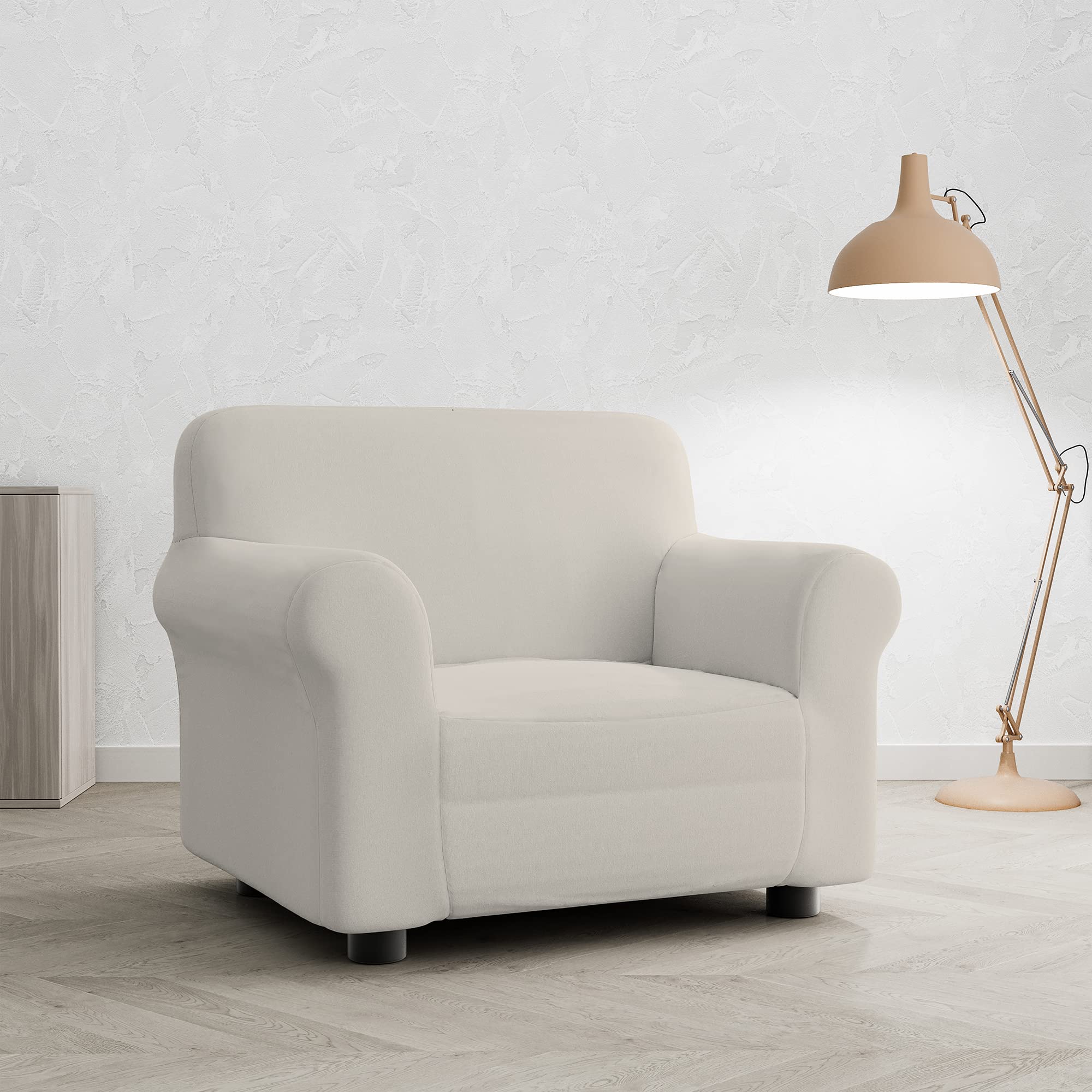 Italian Bed Linen “ Pretty” Sofa Cover, Cream, 1 Place