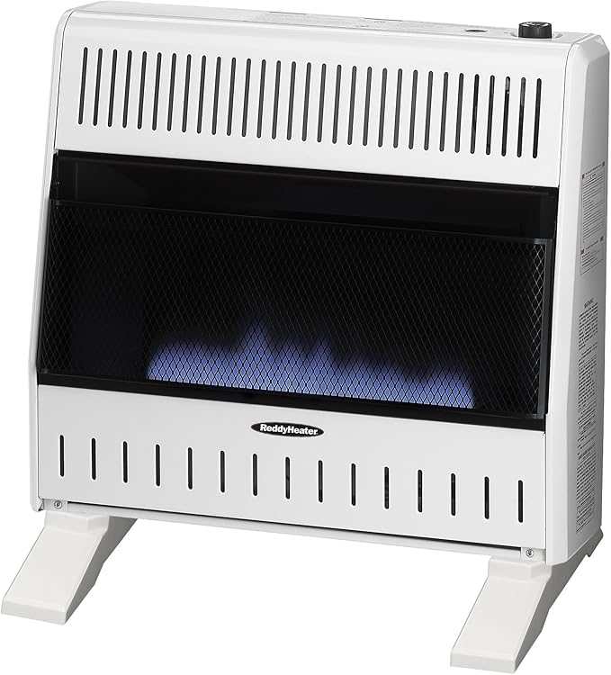 Sure Heat 30,000 BTU Blue Flame Dual Fuel Gas Space Heater