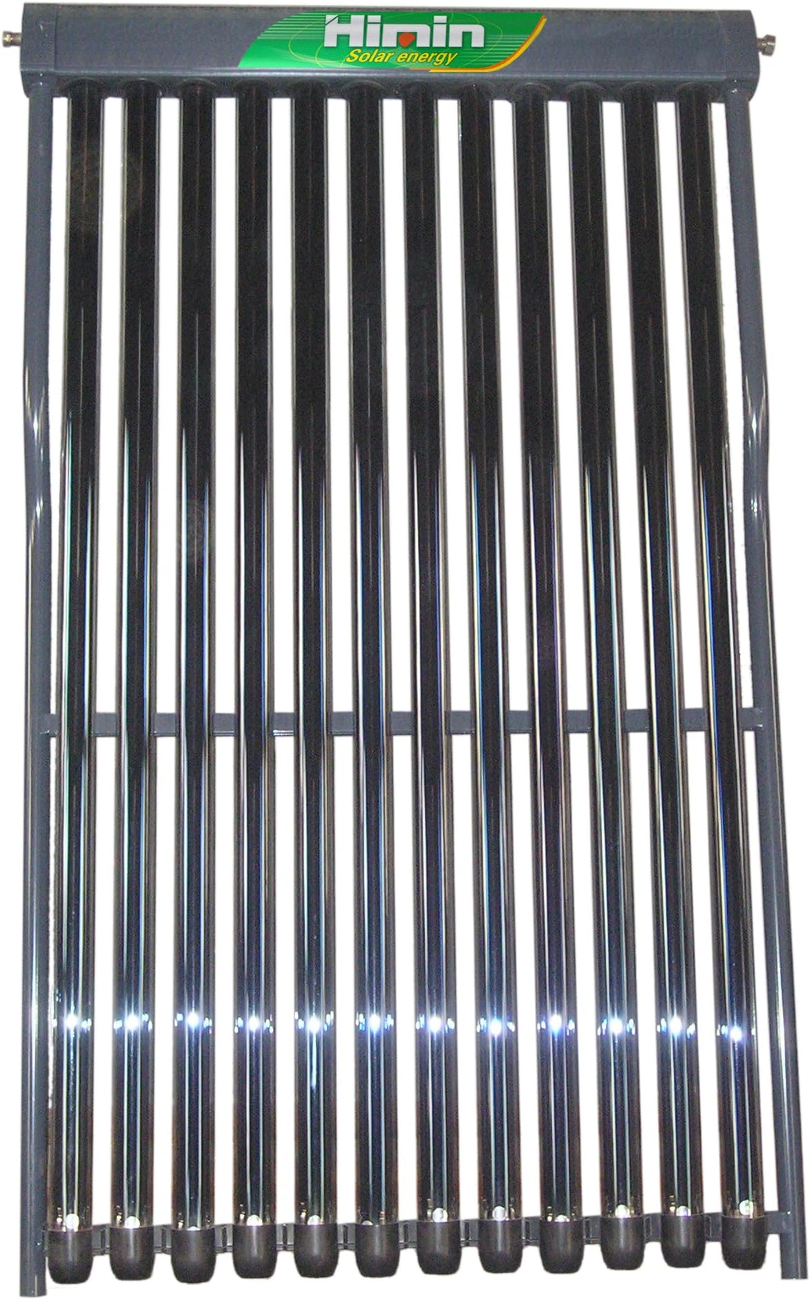 Heat Pipe Solar Collector with Evacuated Vacuum Tubes and Aluminum Frame Tubes Solar Water Heater Collector (12tubes)