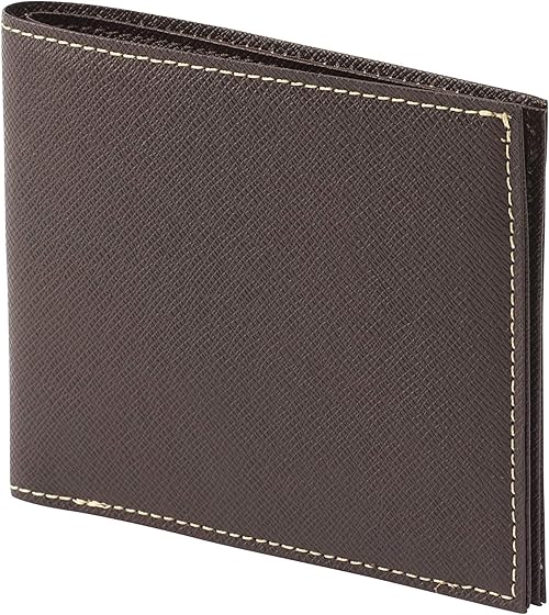 Amazon 折り財布 Fruh スマート 牛革 2つ折り 財布 メンズ ブラウン Fruh 財布