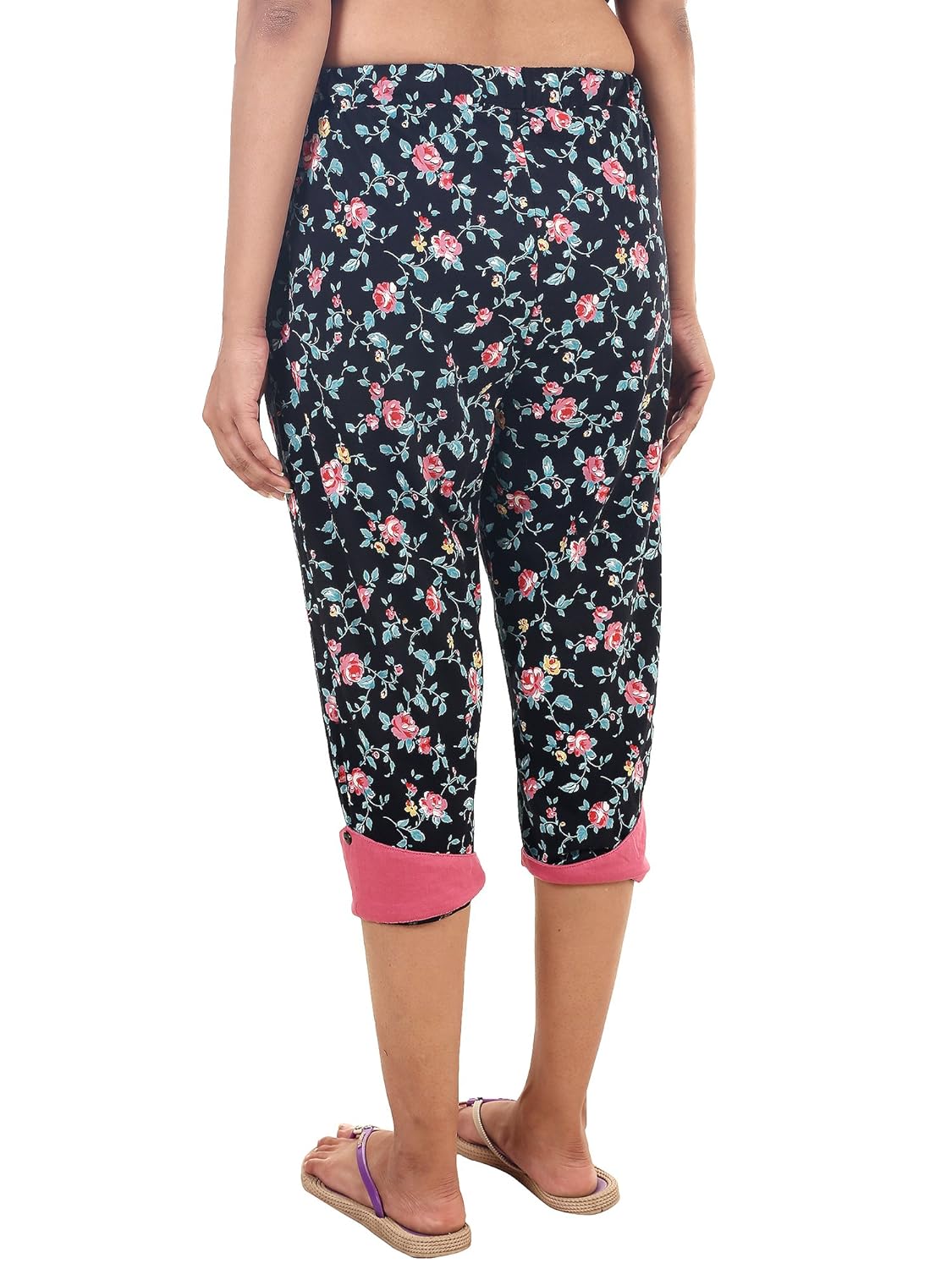 9teenagain women's hosiery night pyjama (black)