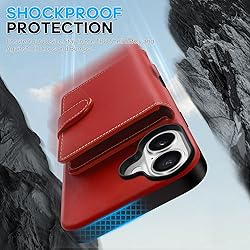 SHIELDON Wallet Case for iPhone 16