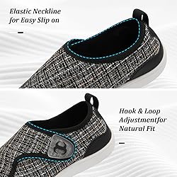 Womens Wide Orthopedic Sneakers Summer Spring