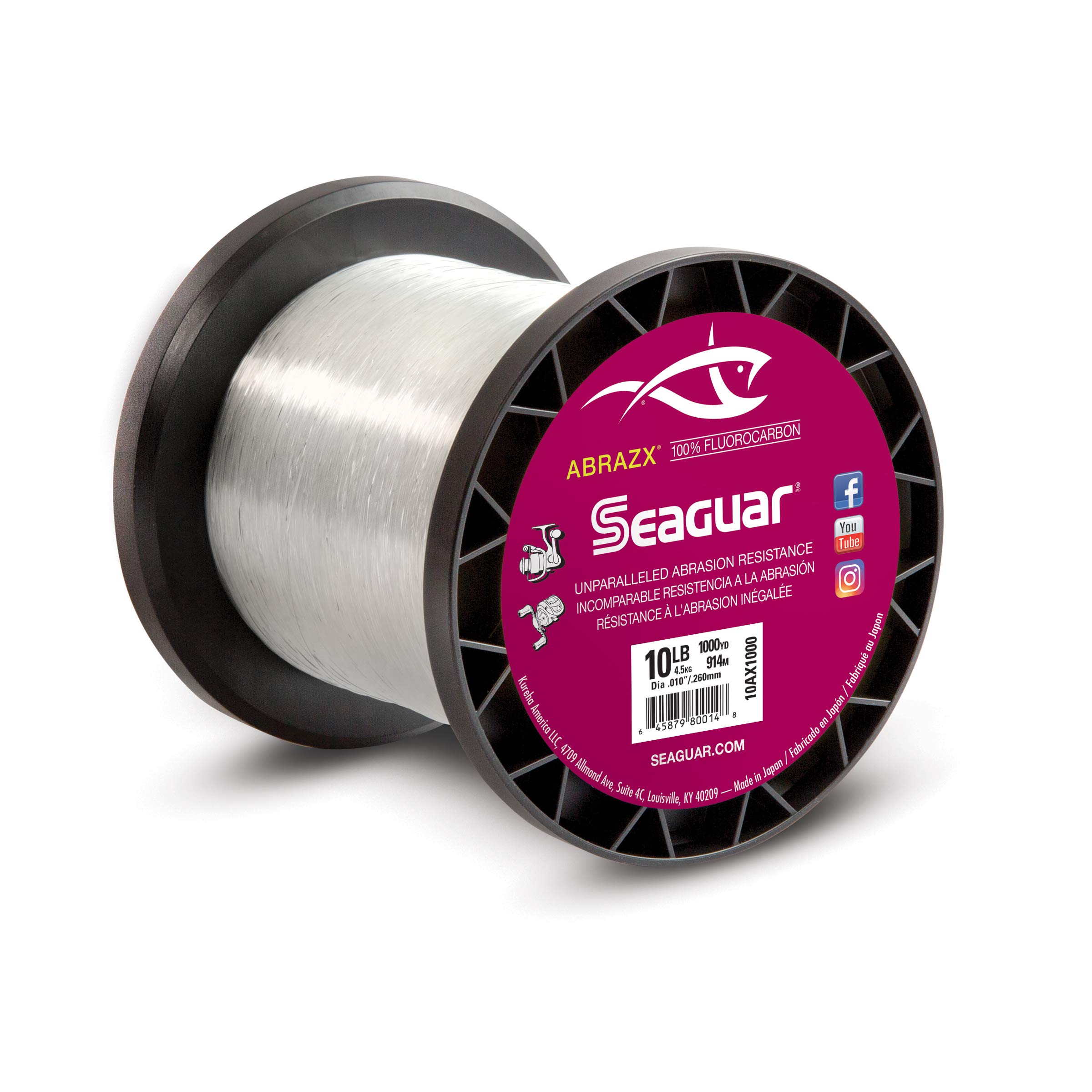 SeaguarAbrazx 100% Fluorocarbon 200 Yard