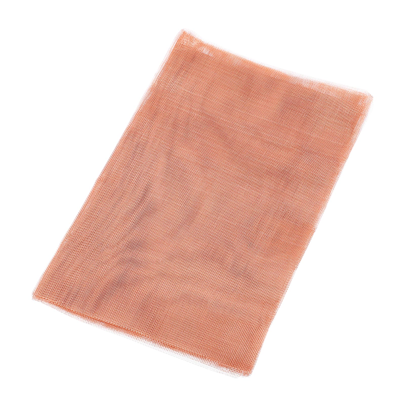 Uxcell 40 Mesh Pure Copper Mesh Screen Roll, 8" x 39" Woven Wire Mesh Screen for Garden and House Dense Filter, Window Protection, Knitted DIY Fabric, Gold