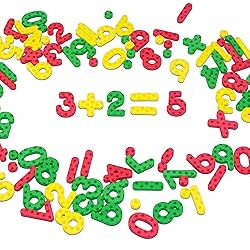SpriteGru 102pcs Magnetic Numbers for Basic Math