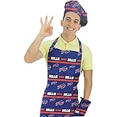Northwest The Company Official NFL 3-Piece Apron, Oven Mitt and Chef Hat Set, One Size, Team Colors, Levels