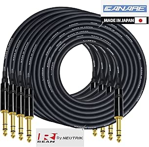 Amazon.com: 4 Units - 10 Foot - Canare L-4E6S Star Quad, Patch Cable