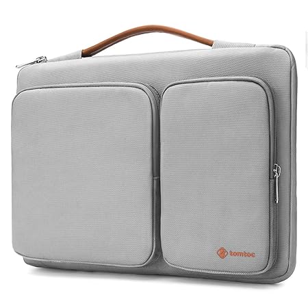 tomtoc Aktentasche Tasche kompatibel mit MacBook Pro 15' 2016-2018, 14' ThinkPad Dell HP ChromeBook Notebook Schutzhülle Trag