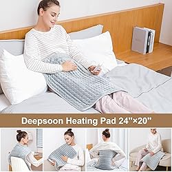 Heating Pad,Electric Heating Pads for Back,Hot
