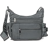 VOLGANIK ROCK RFID Anti Thief Crossbody Bag for Women Waterproof Shoulder Bag Messenger Bag Casual Nylon Purse Handbag