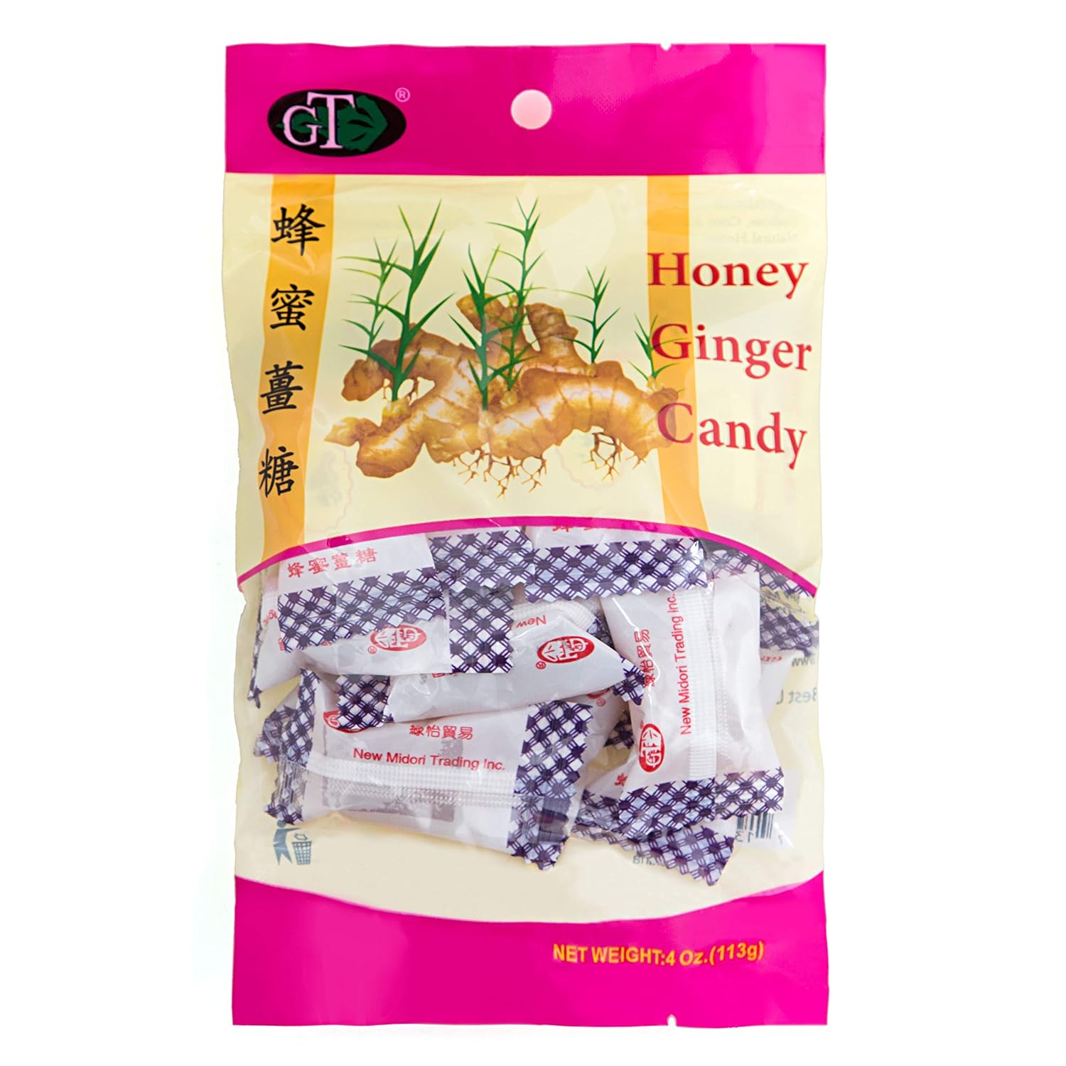 Honey Ginger Candy 3pack Grocery & Gourmet Food