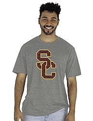 Blue 84 Men's USC Trojans Tri-Blend T-Shirt Vintage
