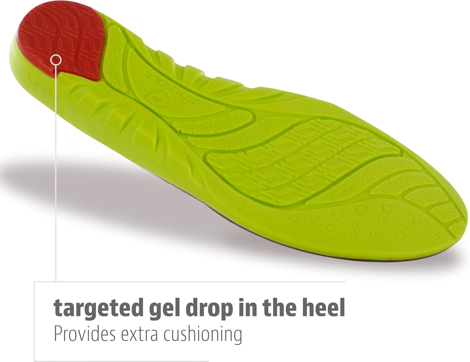 Sof Sole Insoles Women's High Arch Performance Full-Length Foam Shoe Insert: Shoes