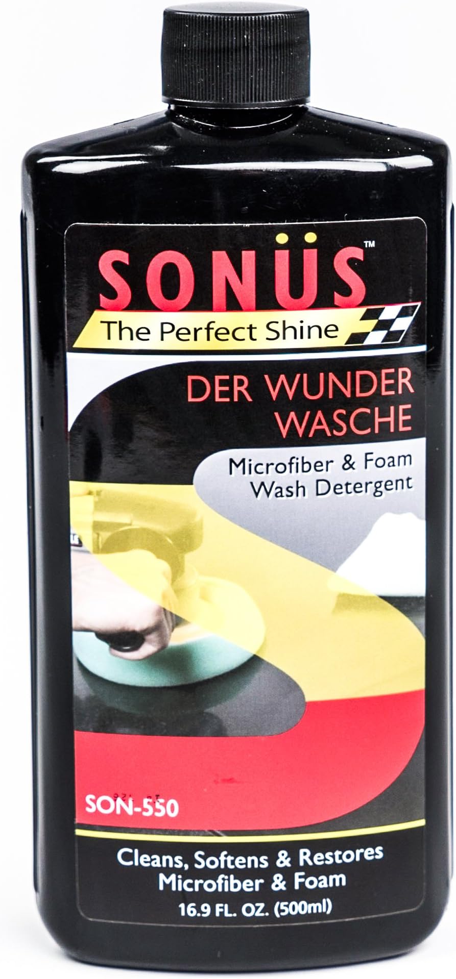 Sonus Wash for Microfiber and Foam Detergent, 16.9 fl. oz.